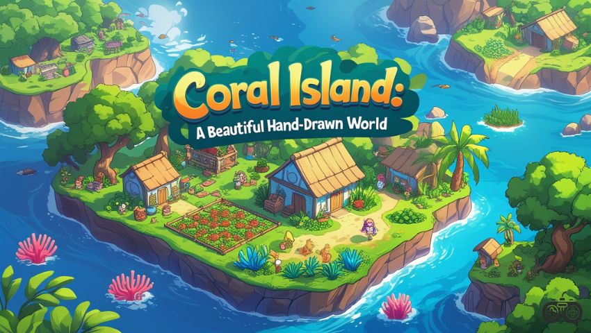 Coral Island A Beautiful Hand-Drawn World