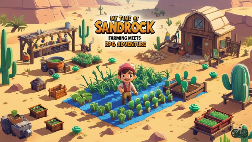 My Time at Sandrock Farming Meets RPG Adventure