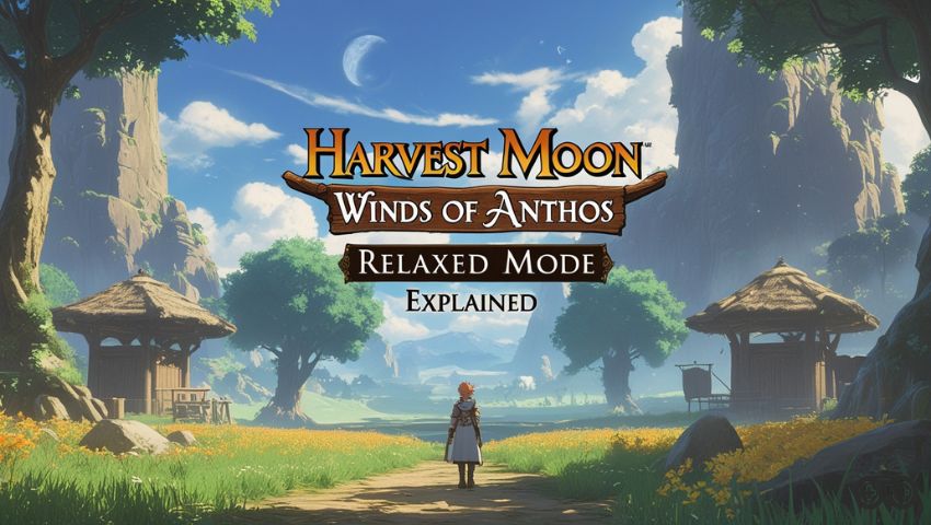 Harvest Moon: Winds of Anthos  Relaxed Mode Explained (Full Guide)