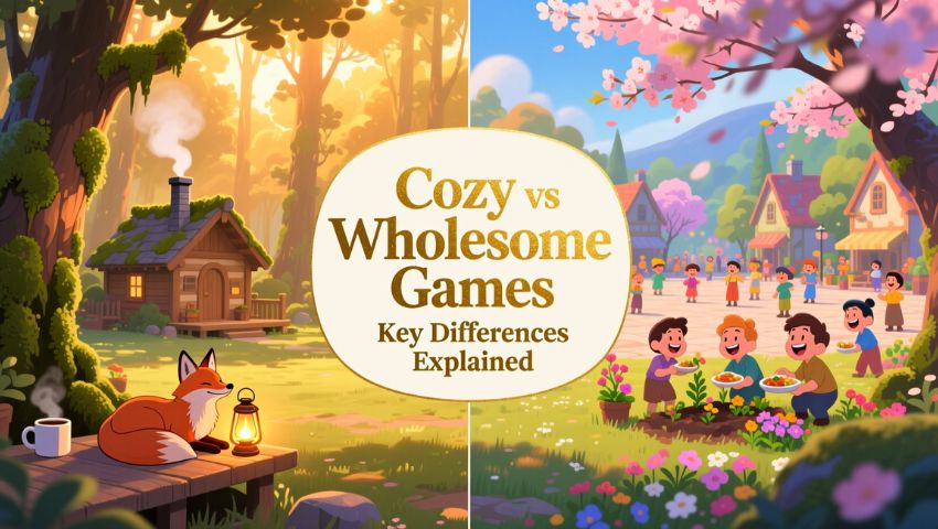 Cozy vs Wholesome Games Key Differences Explained