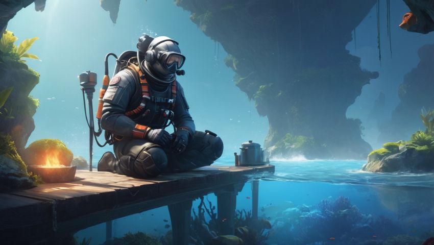 Dave the Diver Ocean Exploration with Cozy Cooking Games Flavor