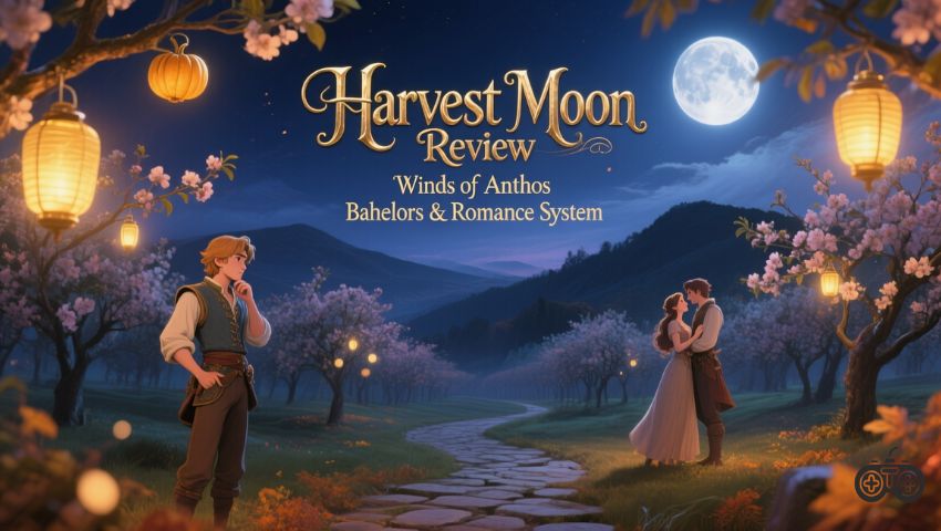 Harvest Moon Review Winds of Anthos Bachelors & Romance System