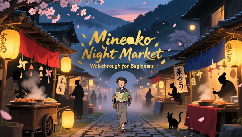 Mineko Night Market Walkthrough for Beginners