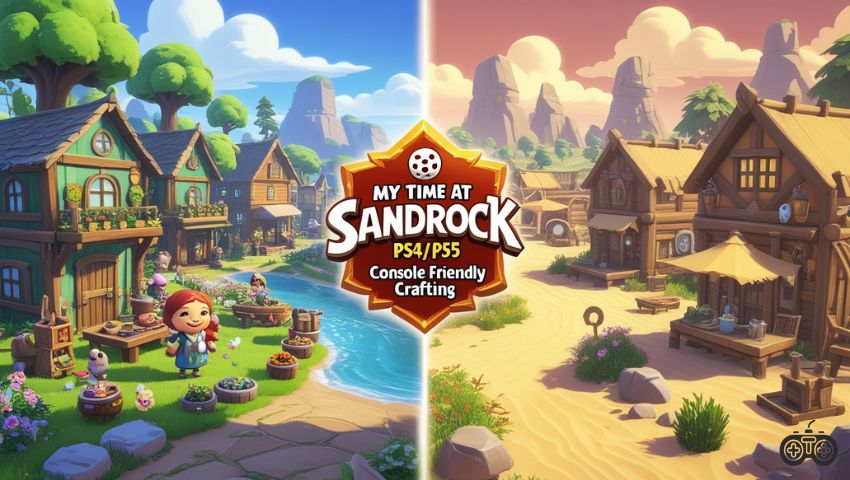My Time at Sandrock PS4/PS5 Console Friendly Crafting