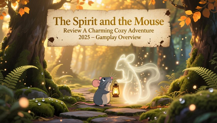 The Spirit and the Mouse Review A Charming Cozy Adventure 2025 – Gameplay Overview