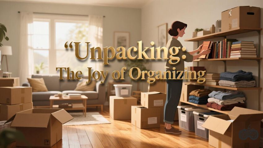Unpacking: The Joy of Organizing