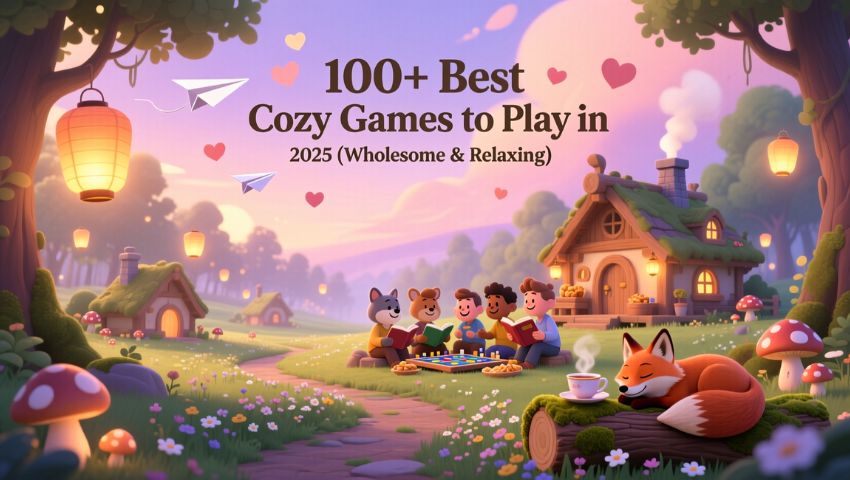 100+ Best Cozy Games to Play in 2025 (Wholesome & Relaxing)