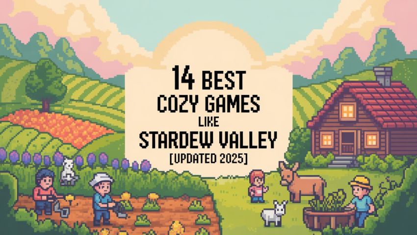14 Best Cozy Games Like Stardew Valley [Updated 2025]