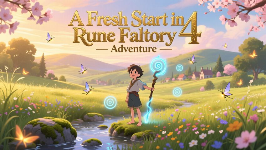 A Fresh Start in Selphia Rune Factory 4 Adventure