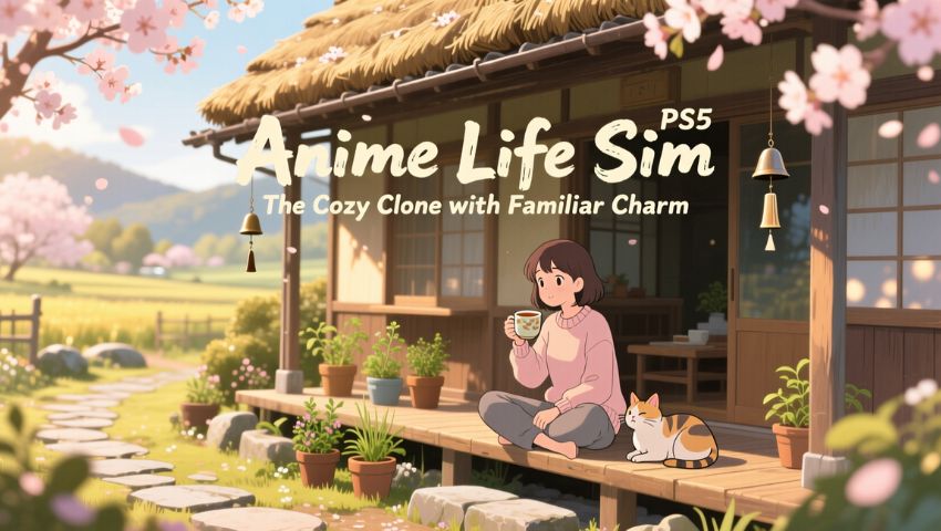 Anime Life Sim PS5 The Cozy Clone with Familiar Charm