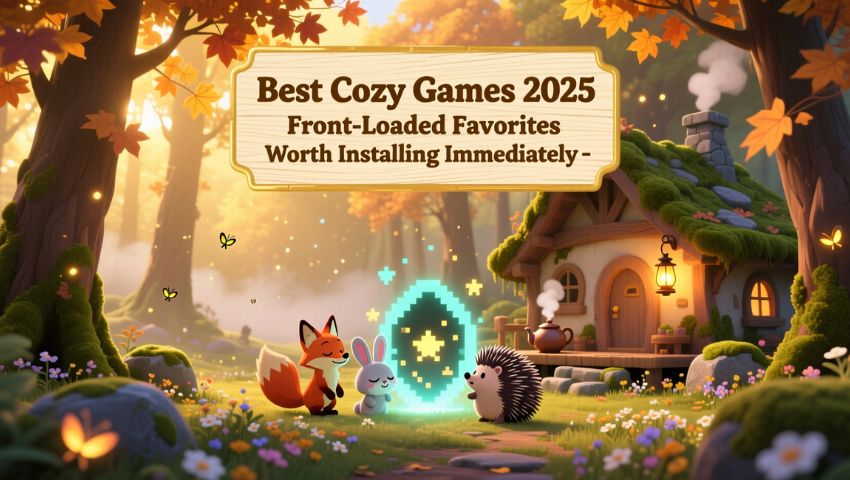 Best Cozy Games 2025 Front-Loaded Favorites Worth Installing Immediately