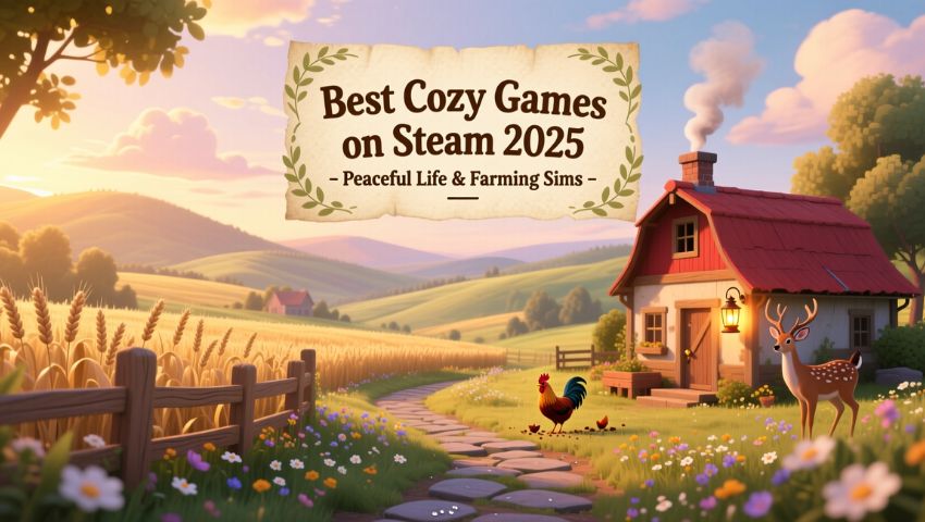 Best Cozy Games on Steam 2025 Peaceful Life & Farming Sims