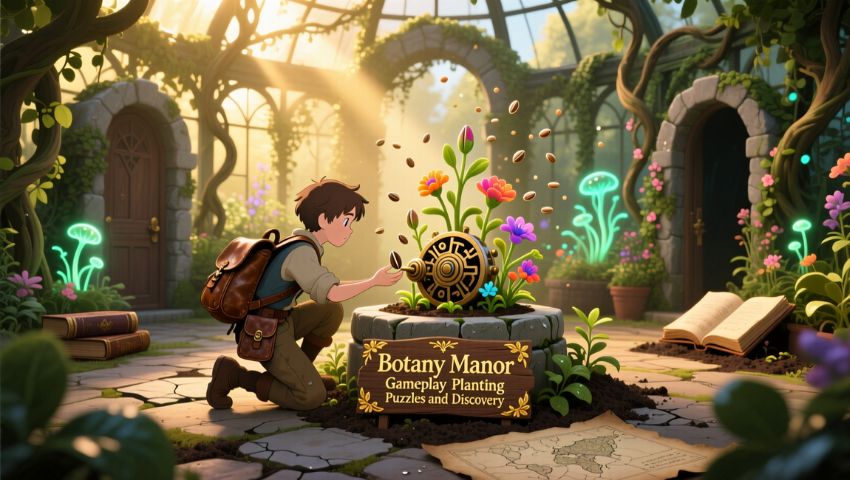 Botany Manor Gameplay Planting Puzzles and Discovery