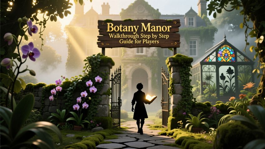 Botany Manor Walkthrough Step by Step Guide for Players