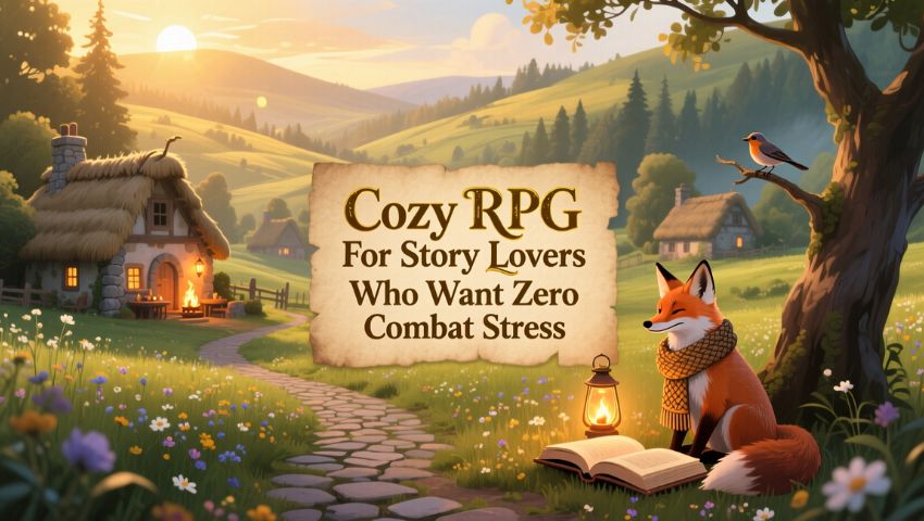 Cozy RPG Games For Story Lovers Who Want Zero Combat Stress