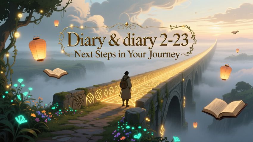 Diary & diary 2-23 Next Steps in Your Journey