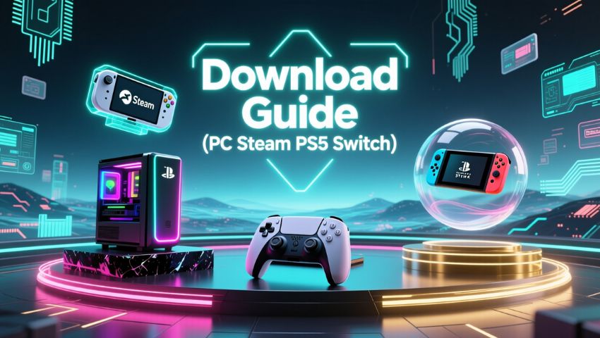 Download Guide (PC Steam PS5 Switch)