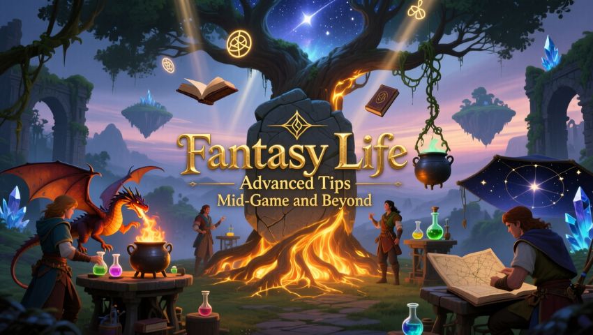 Fantasy Life Advanced Tips Mid-Game and Beyond