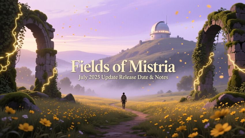 Fields of Mistria July 2025 Update Release Date & Notes