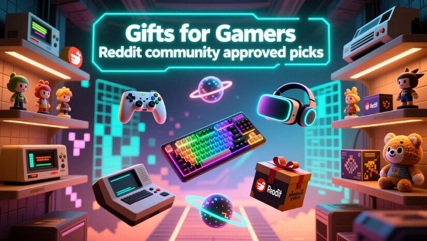 Gifts for Gamers Reddit community-approved picks