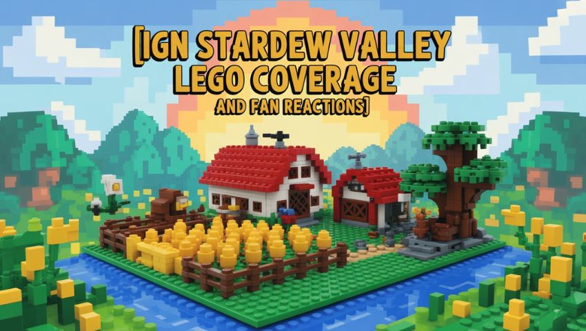 IGN Stardew Valley LEGO Coverage and Fan Reactions