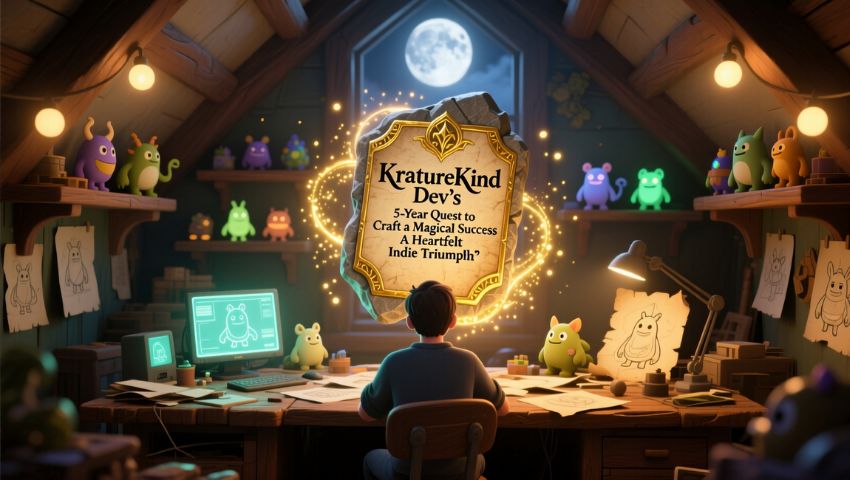 KreatureKind Dev’s 5-Year Quest to Craft a Magical Success  A Heartfelt Indie Triumph