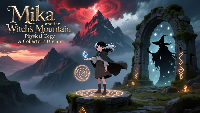 Mika and the Witch's Mountain Physical Copy A Collector's Dream