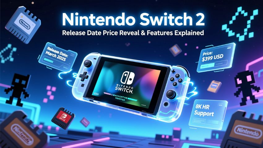 Nintendo Switch 2 Release Date Price Reveal & Features Explained