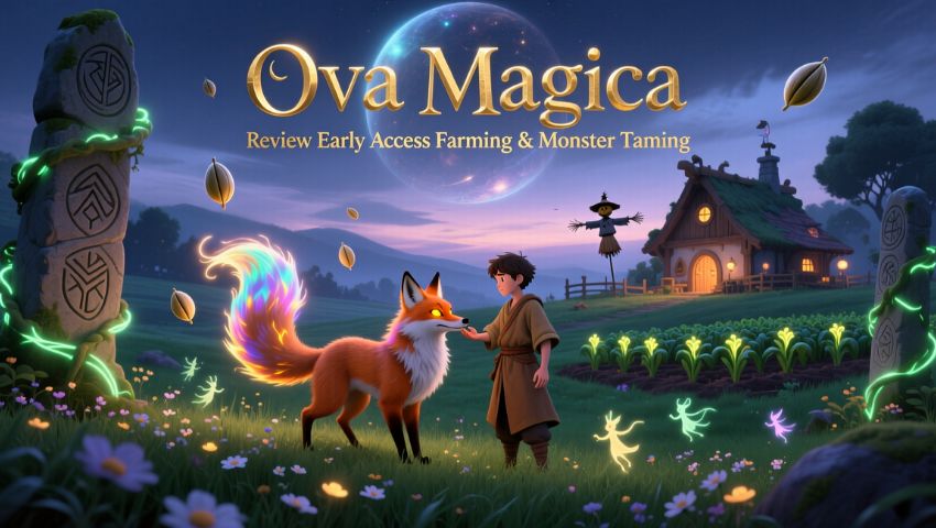 Ova Magica Review Early Access Farming & Monster Taming