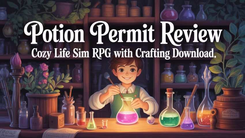 Potion Permit Review Cozy Life Sim RPG with Crafting Download