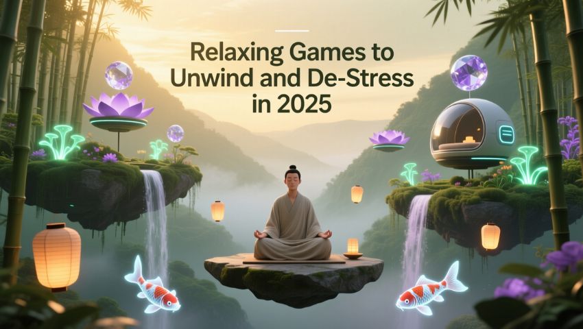 Relaxing Games to Unwind and De-Stress in 2025