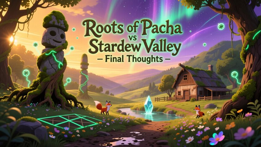 Roots of Pacha vs Stardew Valley Final Thoughts