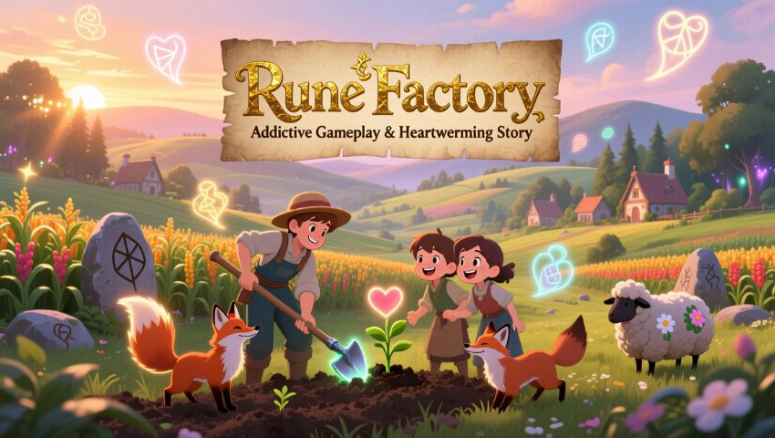 Rune Factory Addictive Gameplay & Heartwarming Story