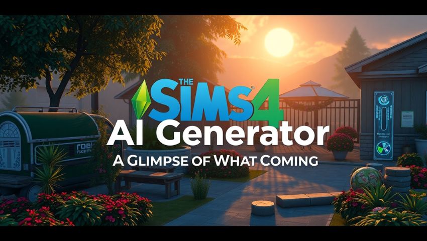 Sims 4 AI Generator A Glimpse of What Coming