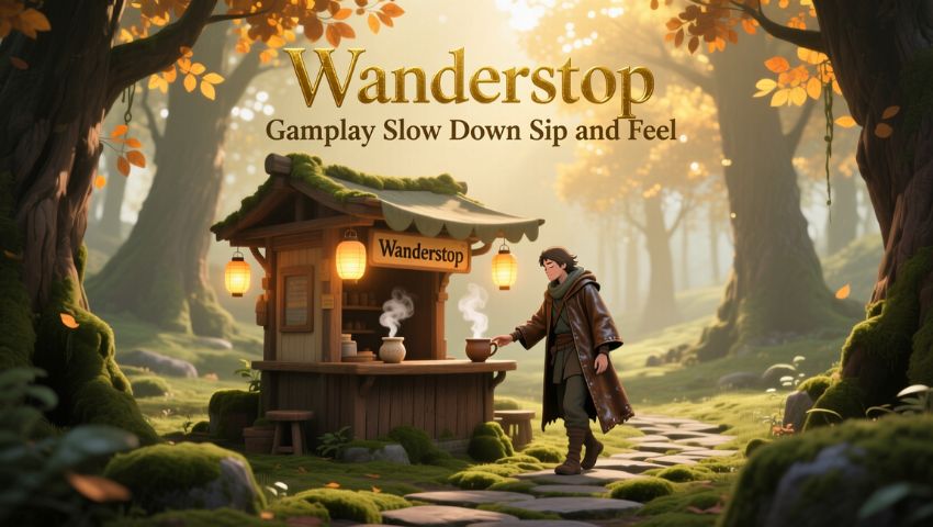 Wanderstop Gameplay Slow Down Sip and Feel