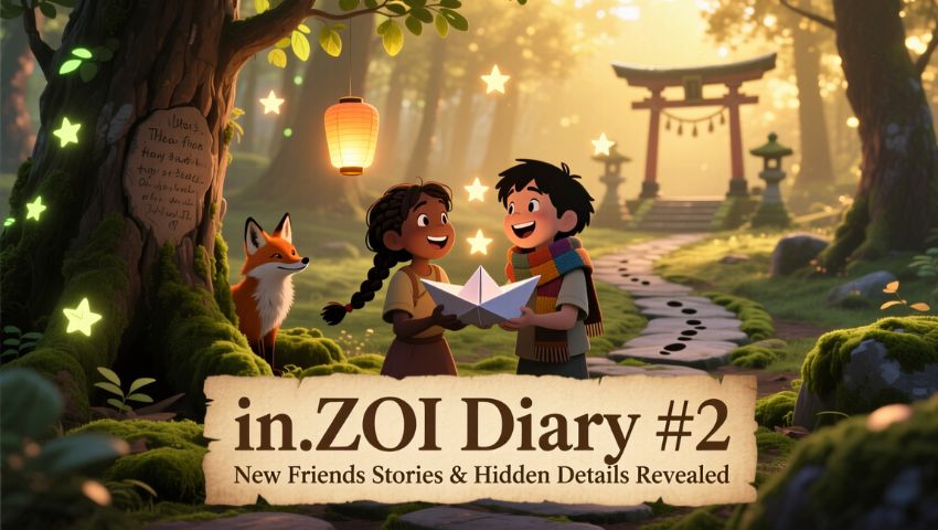 inZOI Diary #2 New Friends Stories & Hidden Details Revealed