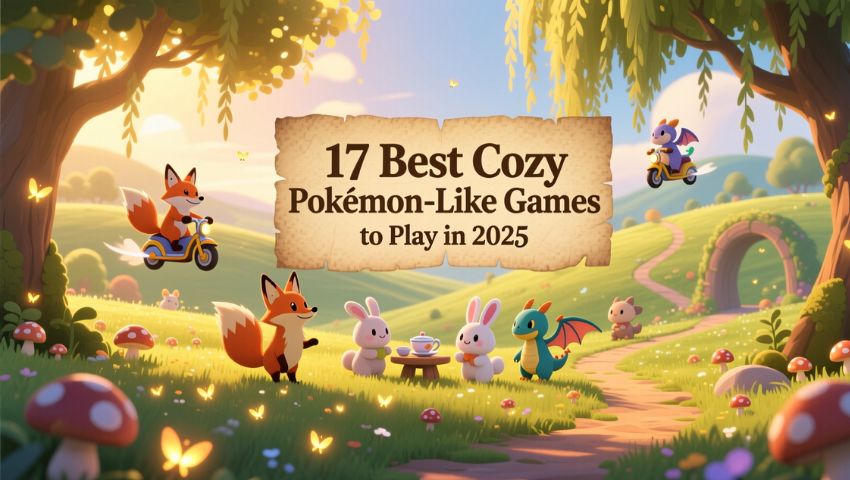 17 Best Cozy Pokémon-Like Games to Play in 2025