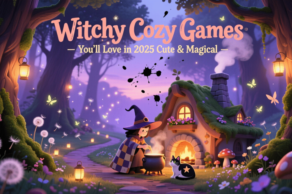 Witchy Cozy Games You’ll Love in 2025 Cute & Magical