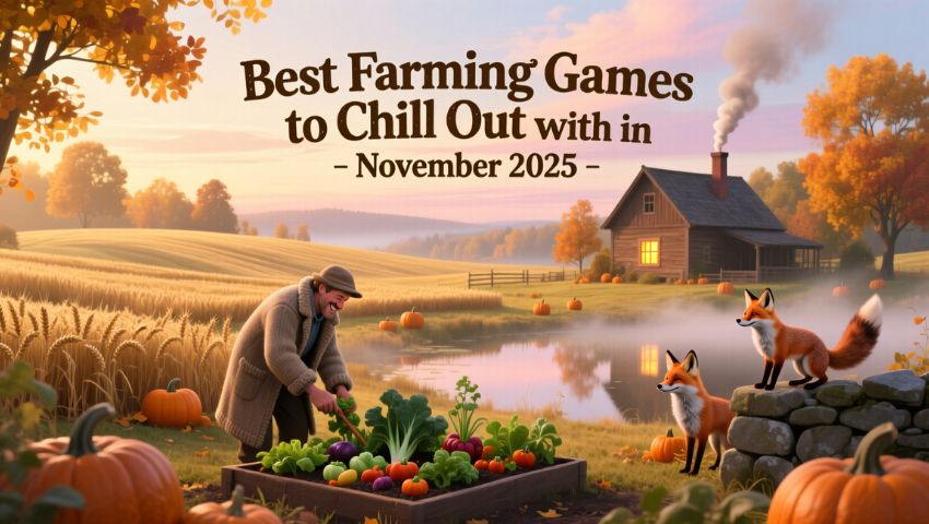 Best Farming Games to Chill Out with in November 2025