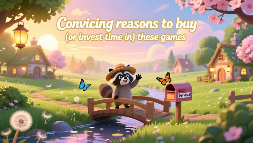 Convincing reasons to buy (or invest time in) these games