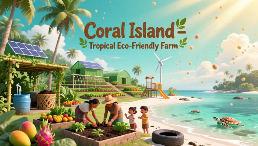 Coral Island – Tropical Eco-Friendly Farm