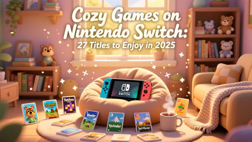 Cozy Games on Nintendo Switch: 45 Titles to Enjoy in 2025