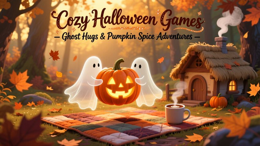 Cozy Halloween Games Ghost Hugs & Pumpkin Spice Adventures