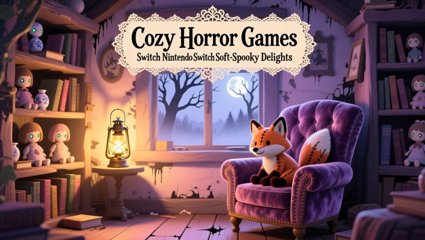 Cozy Horror Games Switch Nintendo Switch Soft-Spooky Delights