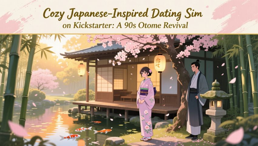 Snowkissed: A Cozy Japanese-Inspired Dating Sim on Kickstarter | A 90s Otome Revival