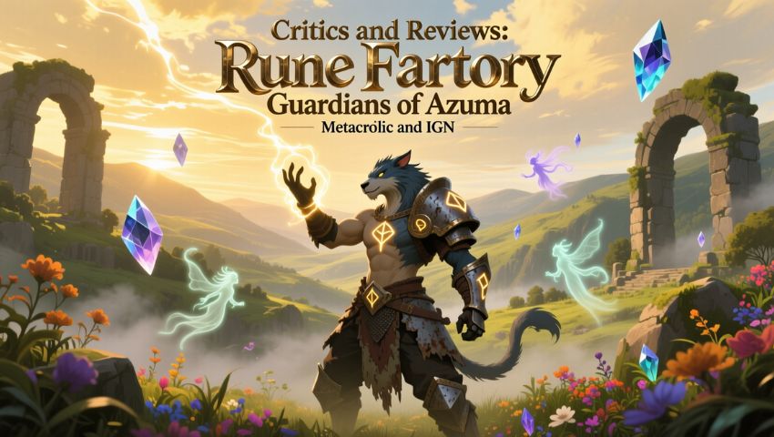 Critics and Reviews Rune Factory Guardians of Azuma Metacritic and IGN