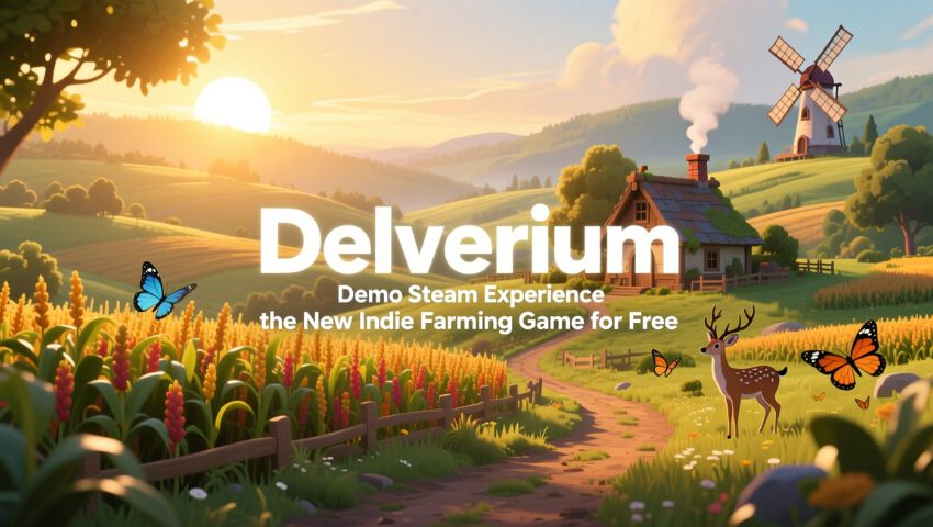 Delverium Demo Steam Experience the New Indie Farming Game for Free