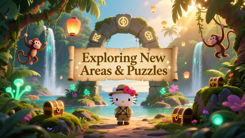 Exploring New Areas & Puzzles