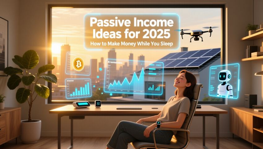 Passive Income Ideas for 2025 How to Make Money While You Sleep