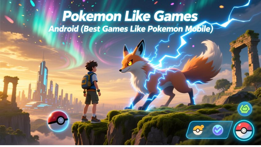 Pokemon Like Games Android (Best Games Like Pokémon Mobile)
